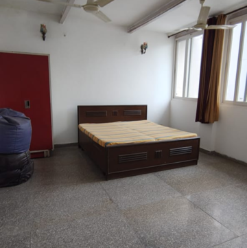 Bedroom in 2.5 BHK Builder Floor at Malviya Nagar – for Rent