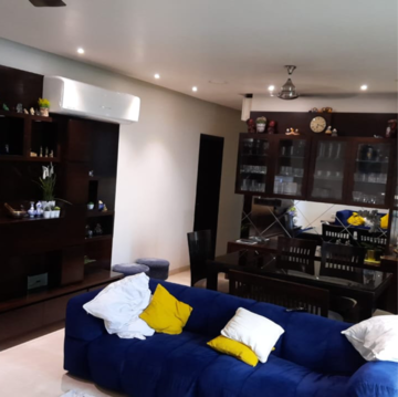 Living Room in 3 BHK Apartment at Oberoi Exquisite Goregaon, Dindoshi – for Sale