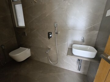 Bathroom in 3 BHK Apartment at Moreshwar 19 East, Nerul – for Rent