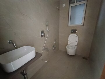 Bathroom in 3 BHK Apartment at Moreshwar 19 East, Nerul – for Rent