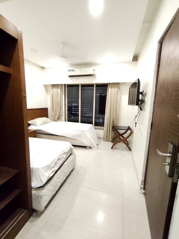 Balcony in 1 BHK Apartment at Meghana Apartment, Lower Parel – for Rent