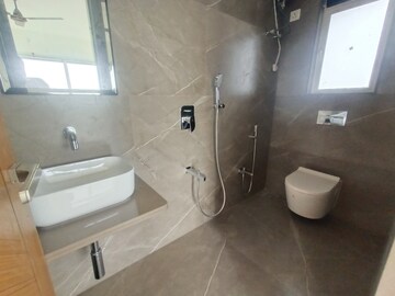 Bathroom in 3 BHK Apartment at Moreshwar 19 East, Nerul – for Rent