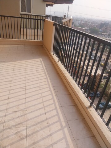 Balcony in 2.5 BHK Apartment at Mahagun Mywoods, Sector 16c Greater Noida – for Rent