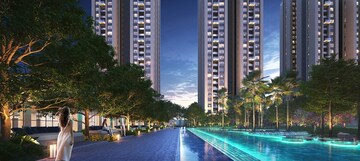 Swimming Pool in 3 BHK Apartment at Em Bypass – for Sale