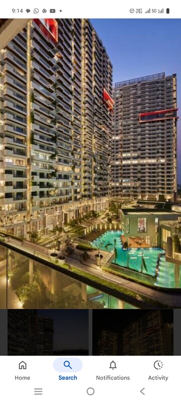 5 BHK Apartment – Exterior View View at ABA County 107, Sector 107 - for Rent