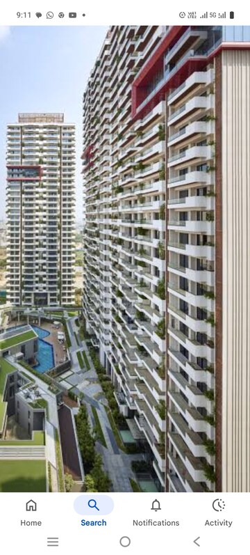5 BHK Apartment – Exterior View View at ABA County 107, Sector 107 - for Sale