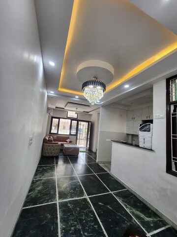 Staircase in 3 BHK Builder Floor at Green Fields Colony – for Rent