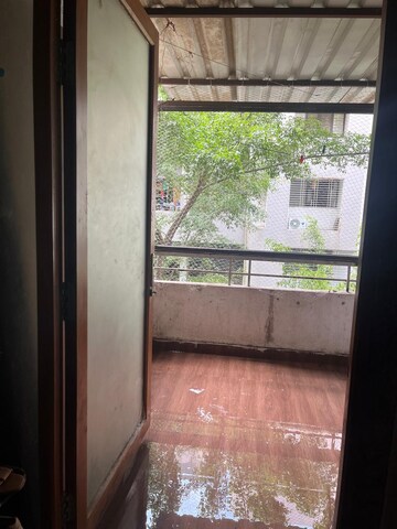 Balcony in 3 BHK Apartment at Landmark Garden, Kalyani Nagar – for Rent