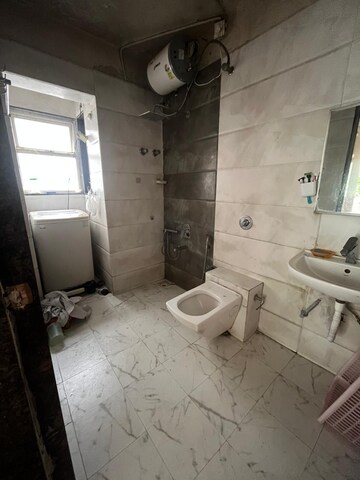 Bathroom in 3 BHK Apartment at Landmark Garden, Kalyani Nagar – for Rent