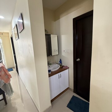 Bathroom in 2 BHK Apartment at Ramky One Galaxia Phase 2, Nallagandla – for Rent
