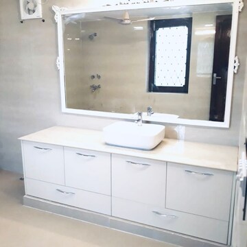 Bathroom in 5 BHK Villa at Sainik Farm – for Rent