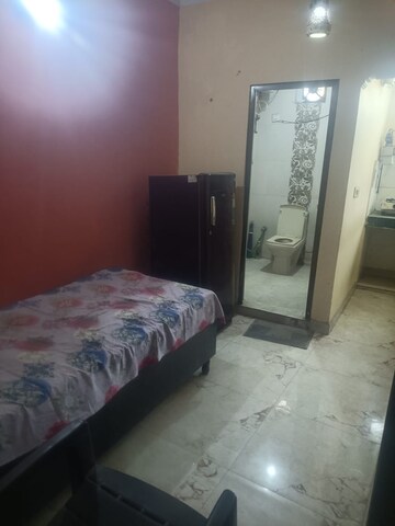 Bedroom in 1 RK Independent House at South Delhi – for Rent