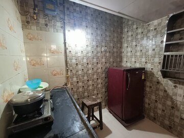 Kitchen in 1 RK Apartment at Swapnapurtii CHS, Poonam Nagar – for Rent
