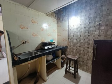 Kitchen in 1 RK Apartment at Swapnapurtii CHS, Poonam Nagar – for Rent