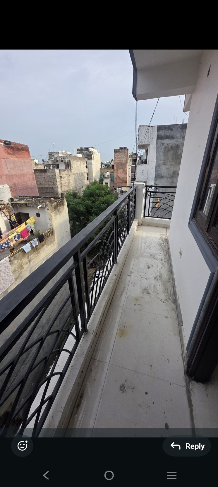 Balcony, saket 2 Bedroom 950 Sq.Ft. Builder Floor In Saket Delhi 9059500