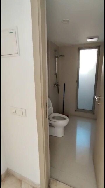 Bathroom in 1 BHK Apartment at Hiranandani Castalia, Ghodbunder Road – for Rent