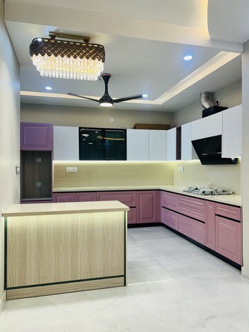 Kitchen in 4 BHK Builder Floor at TDI The Retreat, Sector 89 – for Sale