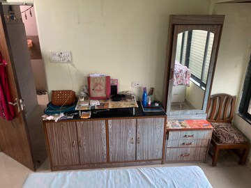 Bedroom in 2 BHK Apartment at Highland Residency CHSL, Balkum Pada – for Rent