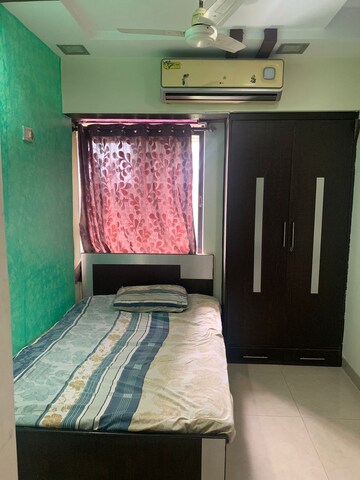 Bedroom in 2 BHK Apartment at Highland Residency CHSL, Balkum Pada – for Rent