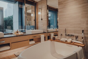 Kitchen in 3 BHK Apartment at Godrej Five Gardens, Matunga East – for Sale