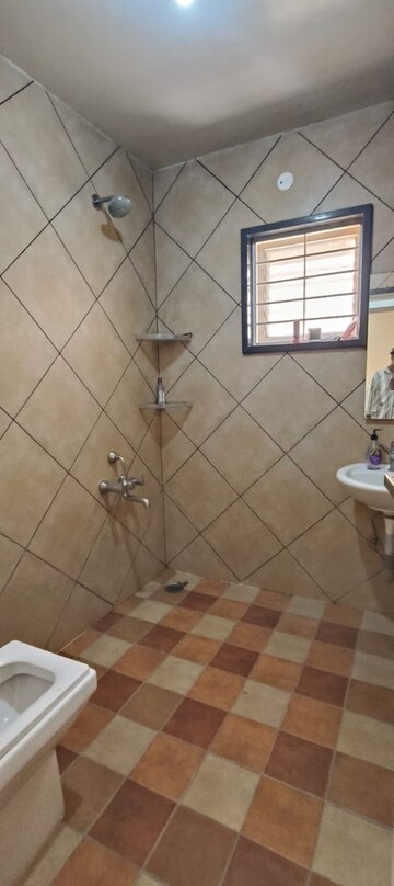 Bathroom in 2 BHK Apartment at Skylark Jewel, Cv Raman Nagar – for Rent