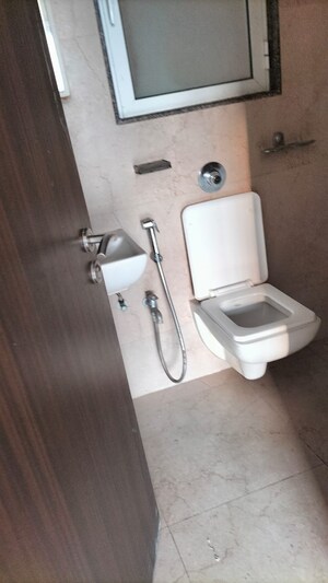 Bathroom in 1 BHK Apartment at Puranik Rumah Bali, Ghodbunder Road – for Sale
