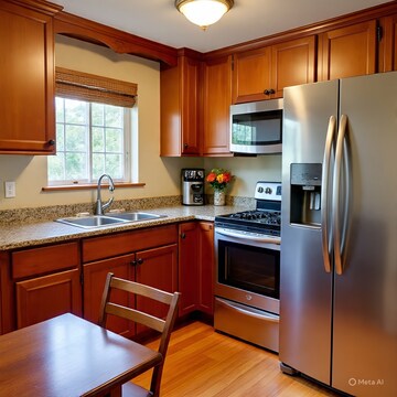 Kitchen in 1 BHK Apartment at Muni Ki Reti  – for Rent