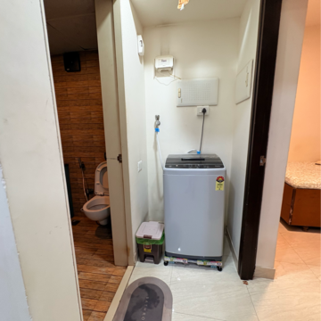 Bathroom in 1 BHK Apartment at Lodha Quality Home Tower 2, Saket Complex – for Rent