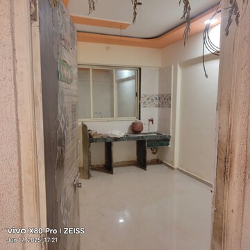 Kitchen in 1 RK Apartment at Shalibhadra Towers, Mira Road – for Sale