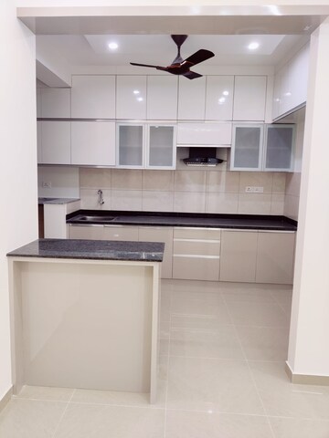 Kitchen in 2 BHK Apartment at Goyal Orchid Piccadilly, Thanisandra Main Road – for Rent