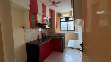 Kitchen in 1 BHK Apartment at Hiranandani Estate Oyster, Anu Nagar – for Rent