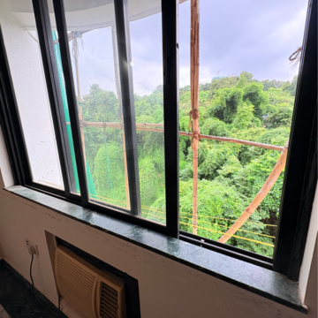 Balcony in 1 BHK Apartment at Hiranandani Estate Canosa, Patlipada – for Rent