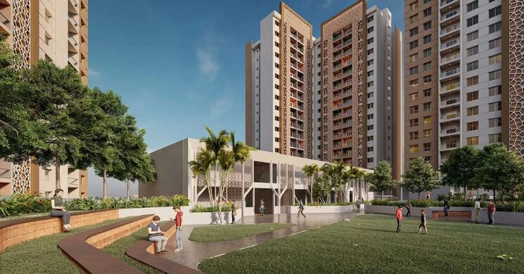 Exterior View, kohinoor-riverdale 2 Bedroom 767 Sq.Ft. Apartment In Kharadi Pune 9059613
