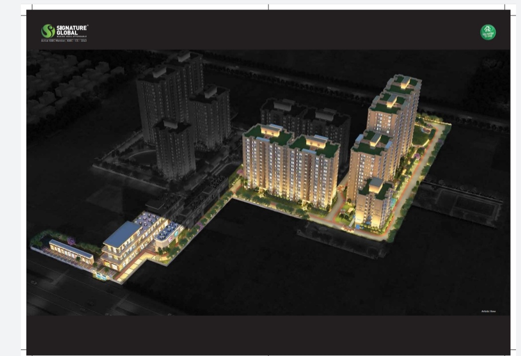 2 BHK 834 Sq.Ft. Apartment in Signature Global Prime