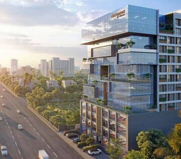  Office Space – Exterior View View at Vaishnodevi Circle - for Rent