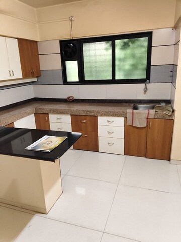 Kitchen in 2 BHK Apartment at Bhosle Paradise, Bhosale Nagar – for Rent