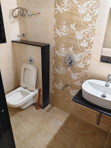 Bathroom in 2 BHK Apartment at Bhosle Paradise, Bhosale Nagar – for Rent