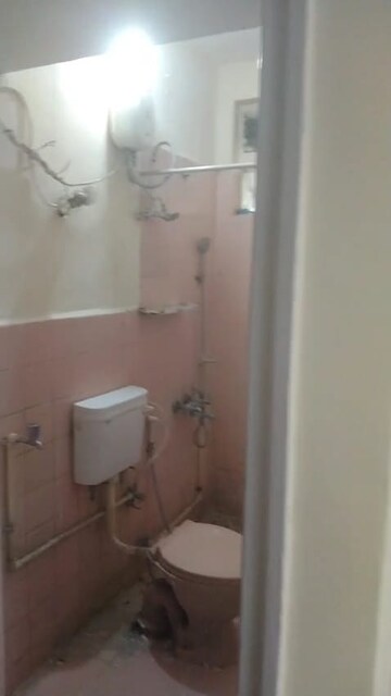Bathroom in 1 BHK Apartment at Gera Park, Sangamvadi – for Rent