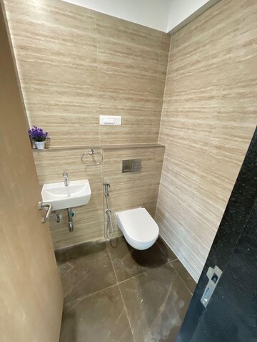 Bathroom in 2 BHK Apartment at Parijat CHS Andheri West, Yari Road – for Rent