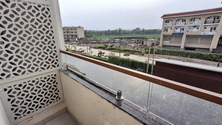 Balcony, sbp-city-of-dreams-zirakpur 1 Bedroom 450 Sq.Ft. Apartment In High Ground Zirakpur 9059897