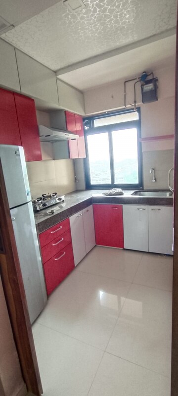 Kitchen in 1 BHK Apartment at Kanakia Rainforest, Andheri East – for Rent