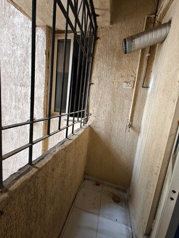 Balcony in 2 BHK Apartment at Dosti Oak, Kolshet Industrial Area – for Rent