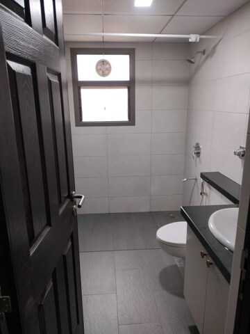Bathroom in 3 BHK Apartment at Sobha Palm Courts, Kogilu – for Rent