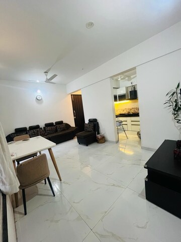Living Room in 2 BHK Apartment at Bhujbal Vasti – for Rent