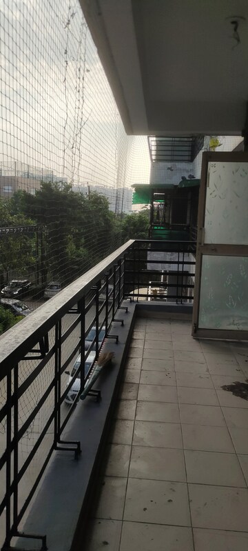 Balcony in 2 BHK Apartment at GH-7 Crossings Republik, Vijay Nagar – for Rent
