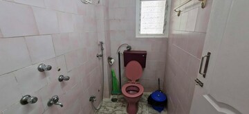Bathroom in 2 BHK Apartment at Marble Arch Apartment, Andheri West – for Rent