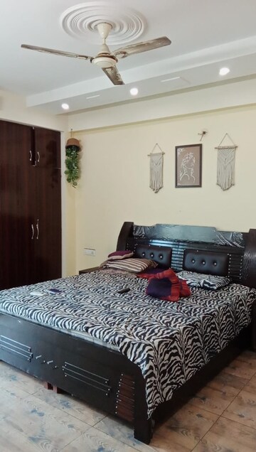 Bedroom in 2 BHK Builder Floor at LR Bluemoon Homes, Raj Nagar Extension – for Rent