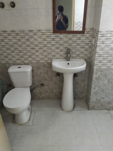 Bathroom in 2 BHK Apartment at Saviour Green Arch, Tech Zone 4 Greater Noida – for Rent