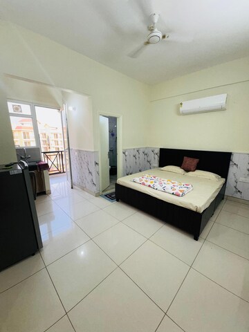 Master Bedroom in 1 BHK Apartment at SBP City Of Dreams Zirakpur, High Ground – for Rent