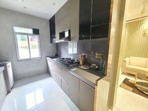 Kitchen in 1 BHK Apartment at AV Crystal Prestige, Nalasopara East – for Sale